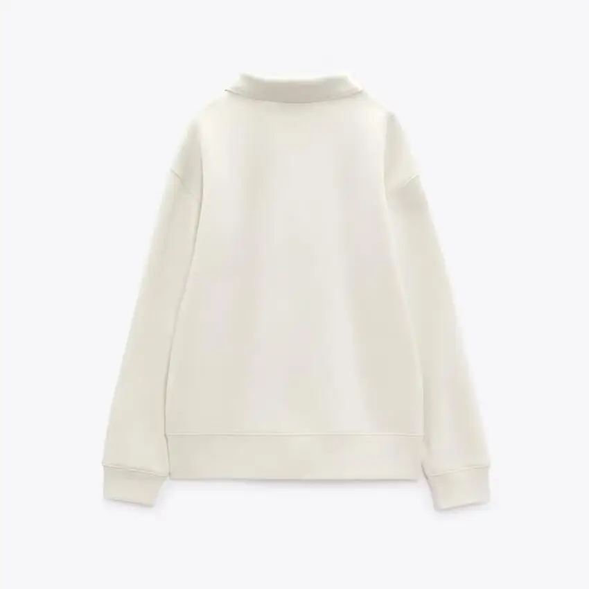Sweat ample imprimé Ne printemps 2025 femme Faion College Sle 8-24 ans régulier Sve Long Sve
