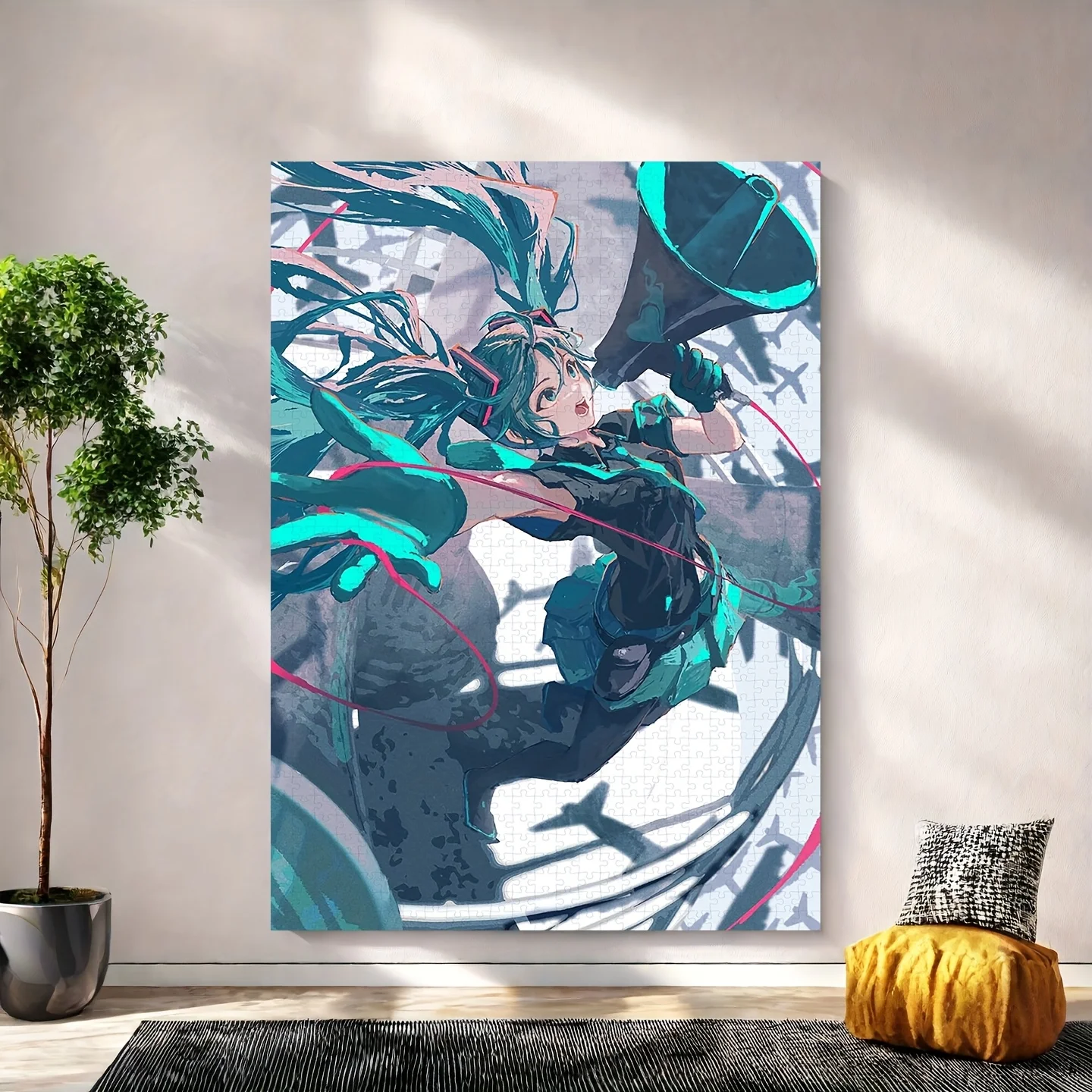 500/1000 Pieces Jigsaw Puzzle Popular Anime Jigsaw Puzzle Educational Toy for Kids Children 's Games Christmas Gift