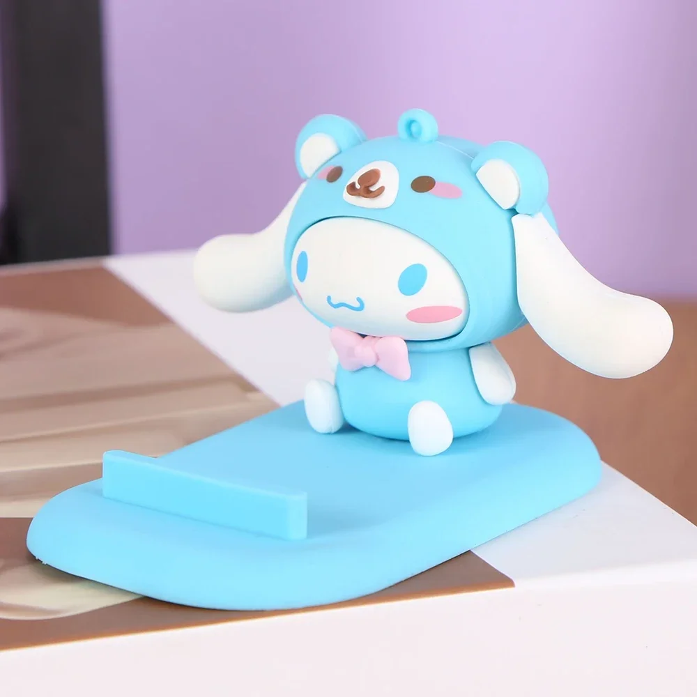 حامل هاتف محمول جديد من الرسوم المتحركة Sanrio بجانب السرير، قطعة أثرية خاصة، حلي صغيرة لطيفة ثلاثية الأبعاد متاحة