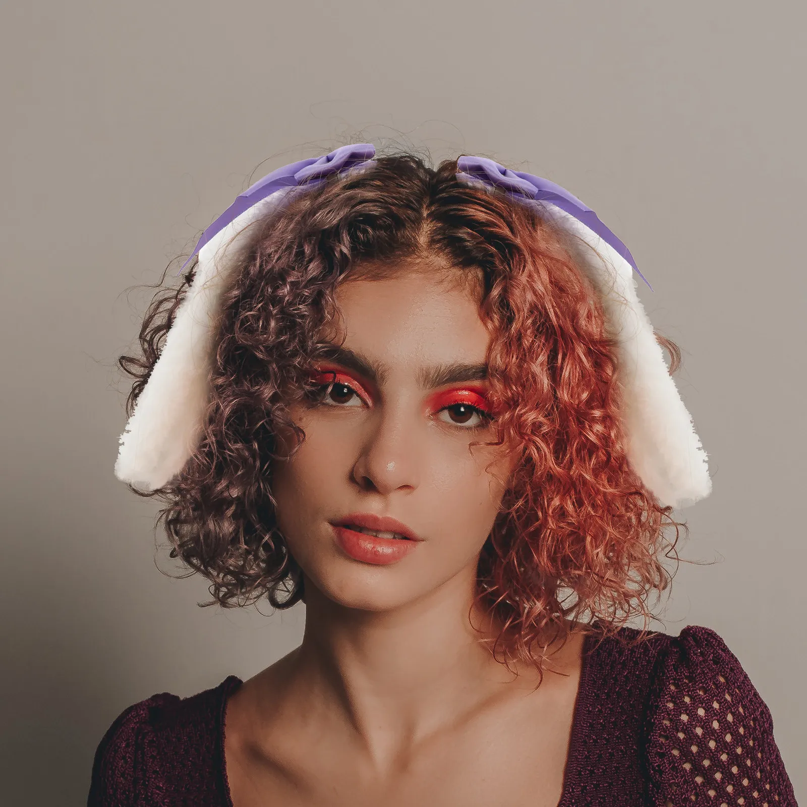 

3 пары заколок для волос с кроличьими ушками, декоративные заколки с бантиками конфетных цветов для девочек, для вечеринок, косплея, дня рождения, в стиле Лолита