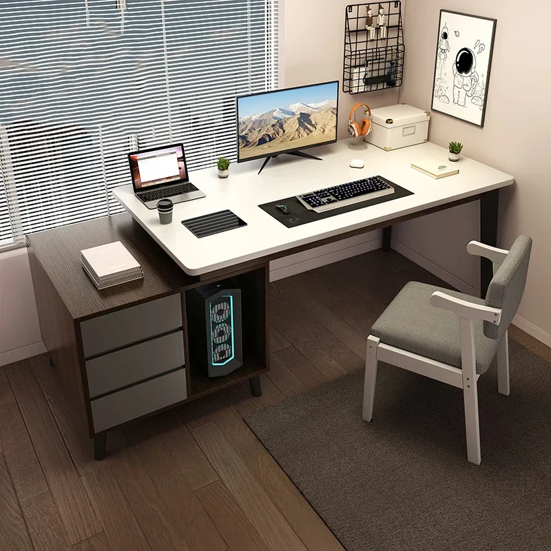Bedroom Conference Computer Desks Monitor Writing Nail Notebook Supplies Modern Desk School Table Multifunction Home Furniture