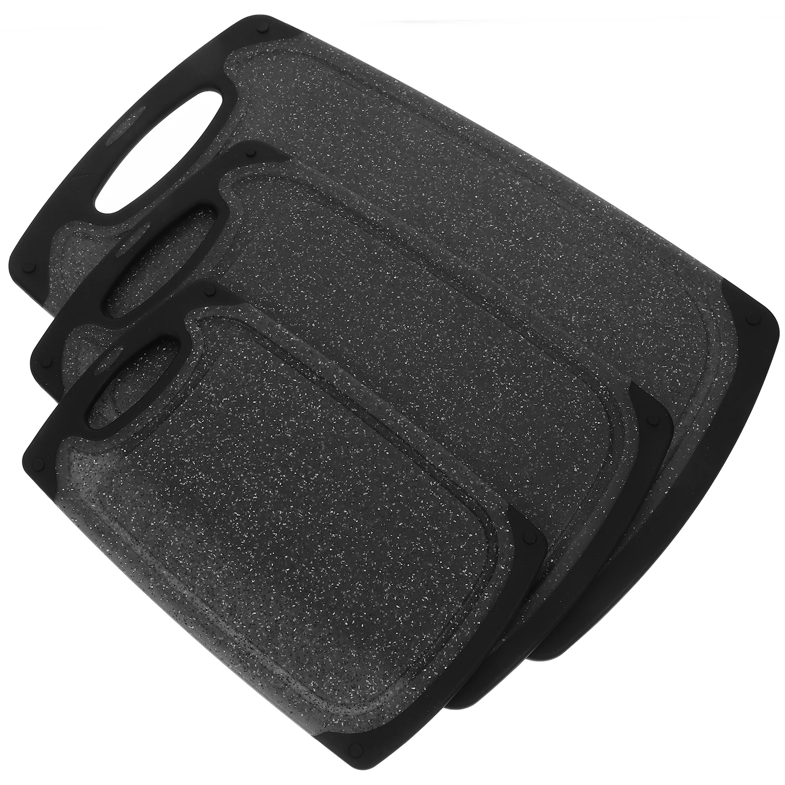 

3pcs /Set Pp Cutting Board Kitchen Food Chopping Boards Nonslip Lightweight Hanging Hole Widened Handle Gift For Christmas