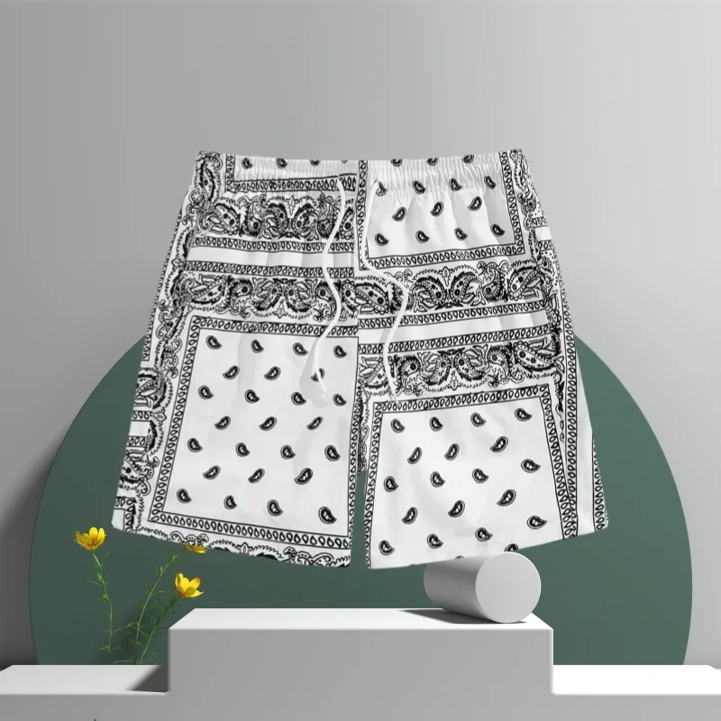 ثلاثية الأبعاد مطبوعة هاواي المرأة السراويل الرياضية المتضخم الصيف عادية الرباط الخصر السراويل في الهواء الطلق الرجال تشغيل السراويل الرياضية #2