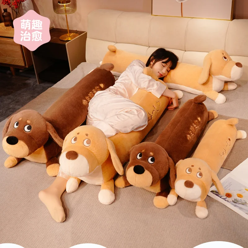 

Soft Long Dachshund Dog Plush Pillow Stuffed Toys Cartoon Animal Big Size Puppy Cushion Lovely Birthday Valentine Present Gift