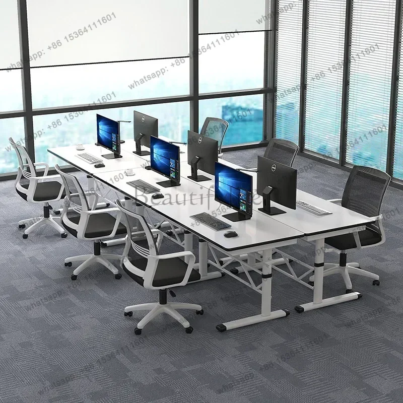 ld Lift Computer Desk Study Table Height Adjustable Staff Stand Up Computer Desk Lap Bed Tray Standing Mesa Furniture