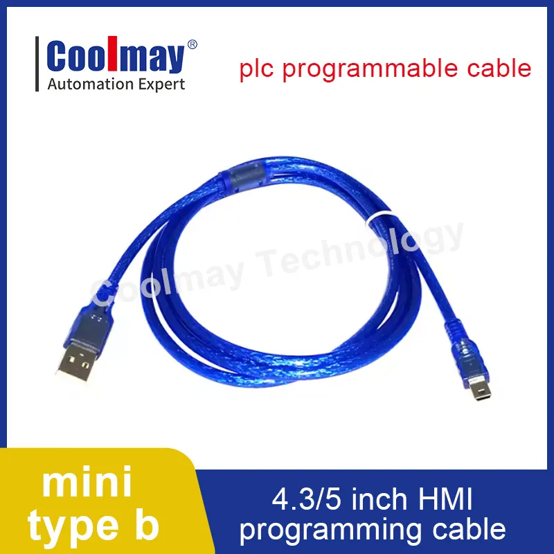 Câble de programmation HMI mini type b plc, 4.3/5 pouces, programmable
