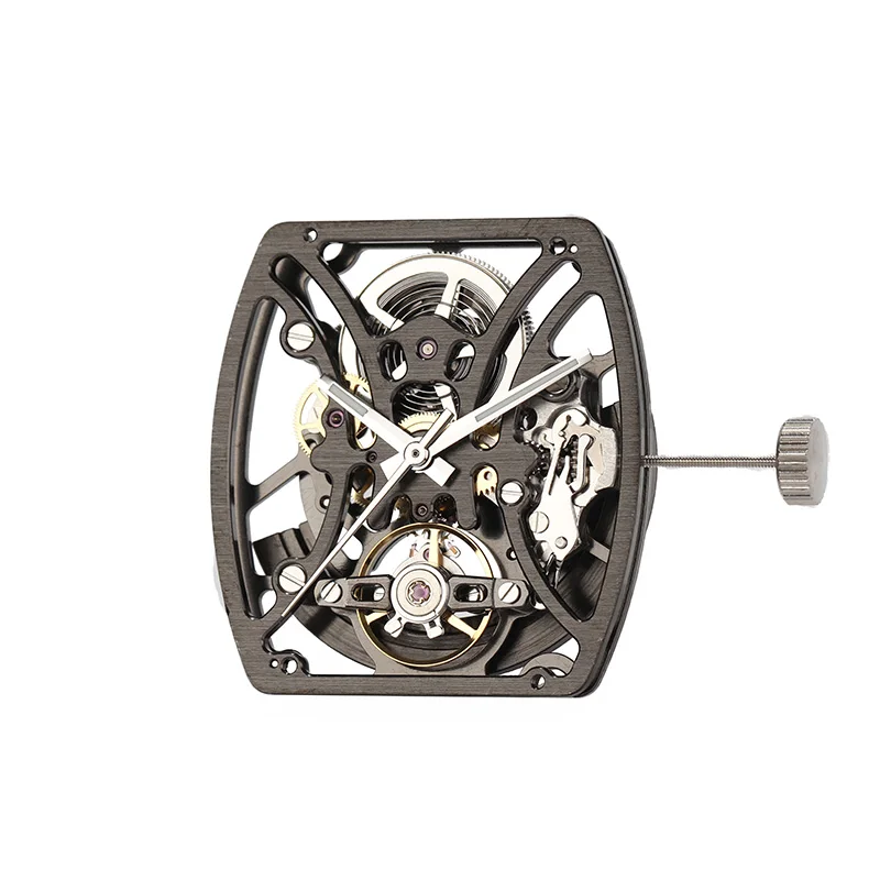

Watch Mechanical Movement Three-pin Hollow Engraved Dew Pendulum Color Automatic Mechanical Movement 1C17D