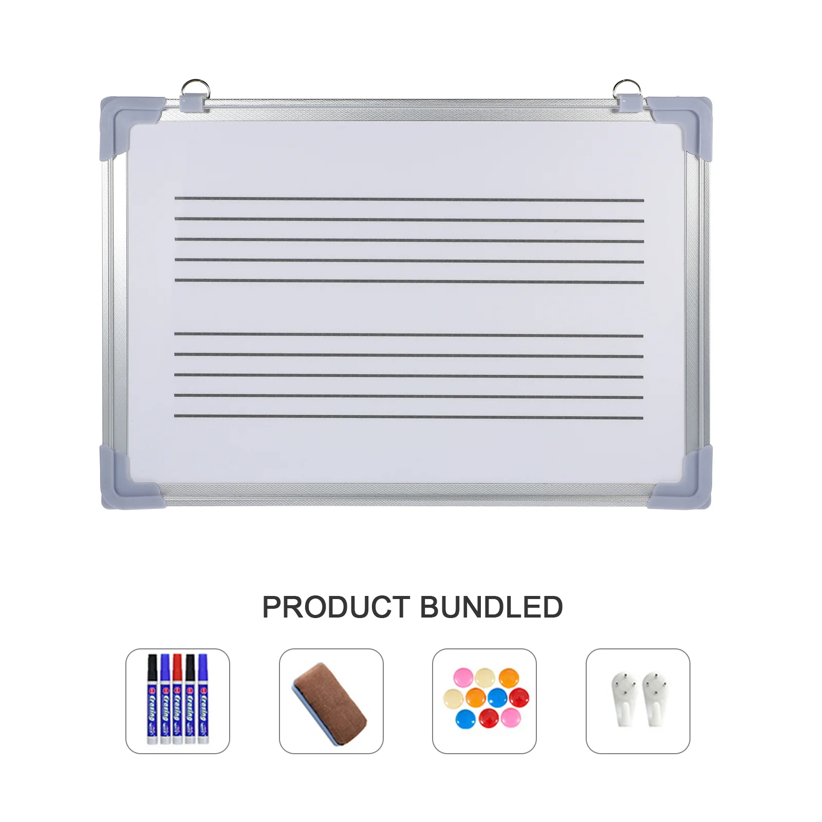 Staff Whiteboard Dry Erase Boards Educational Erasers Music Musical Double Sided