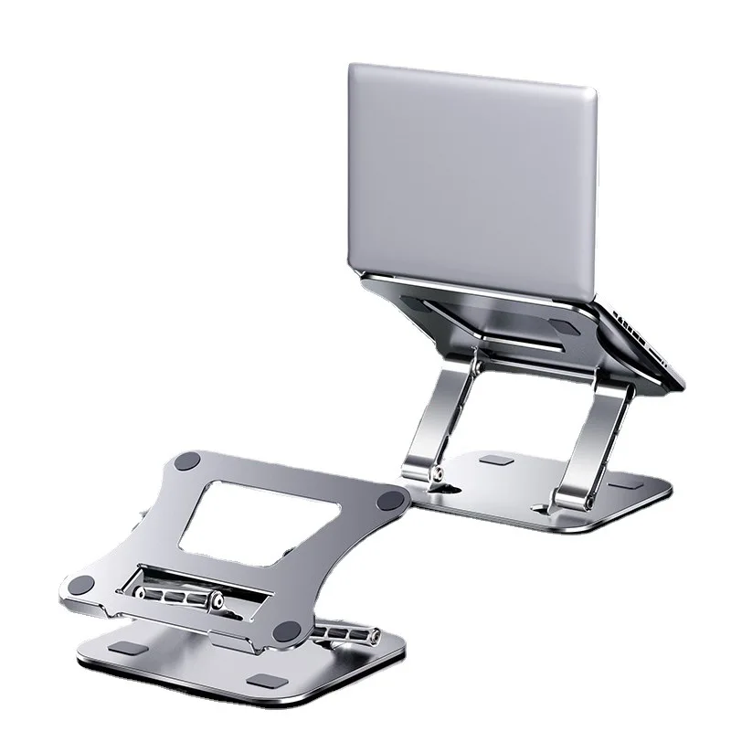 Laptop Stand Adjustable Aluminum Alloy Notebook Tablet Stand Up to 17 Inch Laptop Portable Fold Holder Cooling Bracket Support