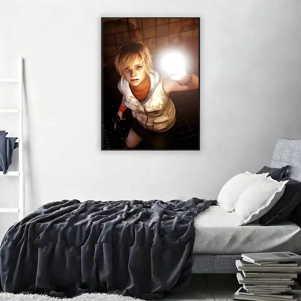 S-Silent Hill H-Heather Mason Poster Retro Paper Sticker DIY Room Bar Cafe Aesthetic Art Wall Painting view 2