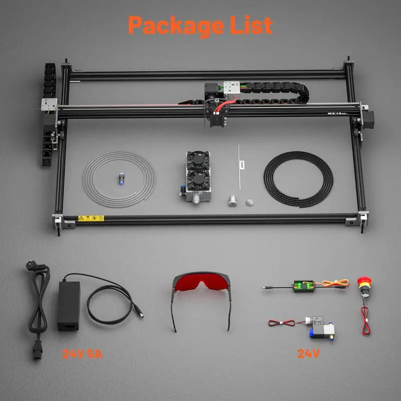 NEJE Max 3 V2 E80/E40 maszyna do grawerowania DIY grawer Cutter wysoka wydajność energia impulsowa