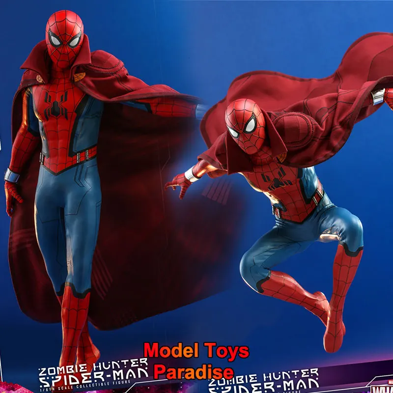 

HotToys HT TMS058 1/6 Коллекционные игрушки Зомби Охотник Человек-паук Супергерой Солдат 12 дюймов Фигурка Модель Подарки