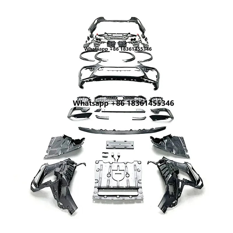 

For s X6 G06 Upgrade to X6m F96 Style Car Body Accessories STLFFactory Price Bumper Guard Fender Grille Body Kit