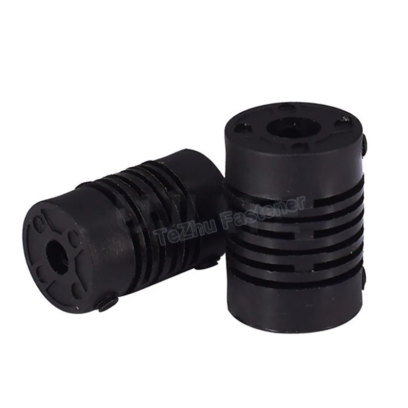 1PC Bore 4x4mm 6x6mm 8x8mm Nylon Plastic Flexible Couplings Coupler Coupling Encoder Elastic Motor Coupling