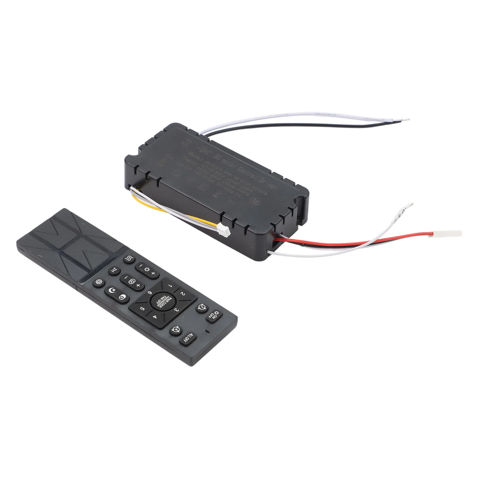 

Easy Reset Remote For Fan Light Fan Speed Control Ceiling Fan Remote 6 Speed Settings Battery Monitoring Function