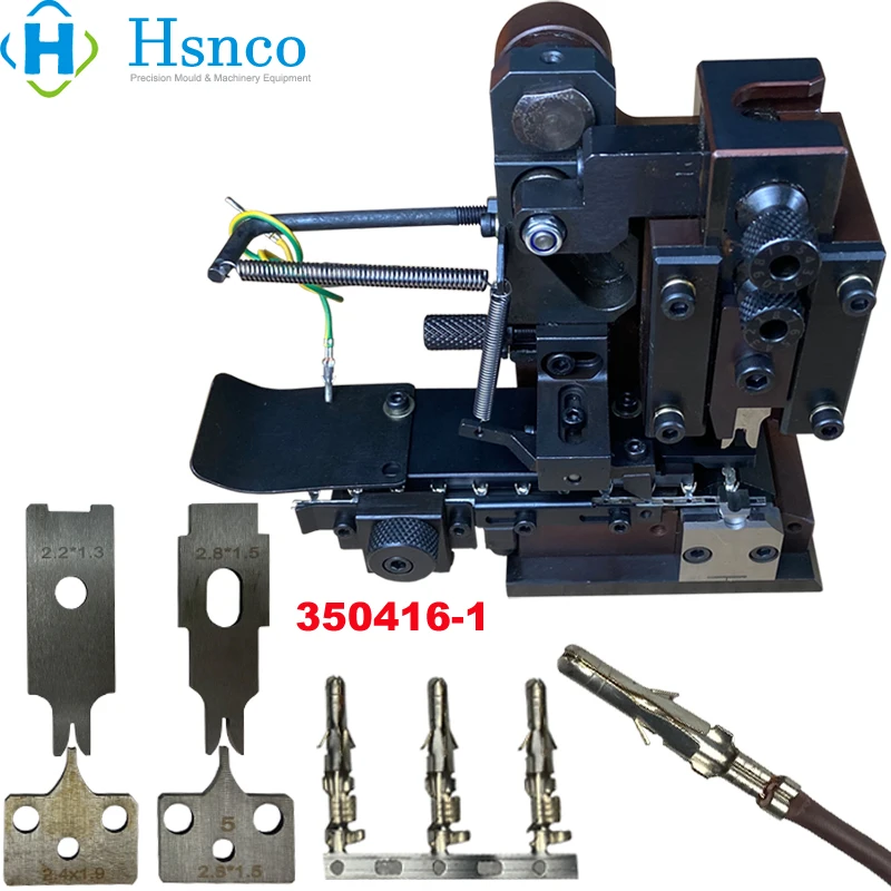 Customized High Precision Terminal Crimping Machine Applicator Terminal Press Die Press-connection Mould Riveting Applicator OTP