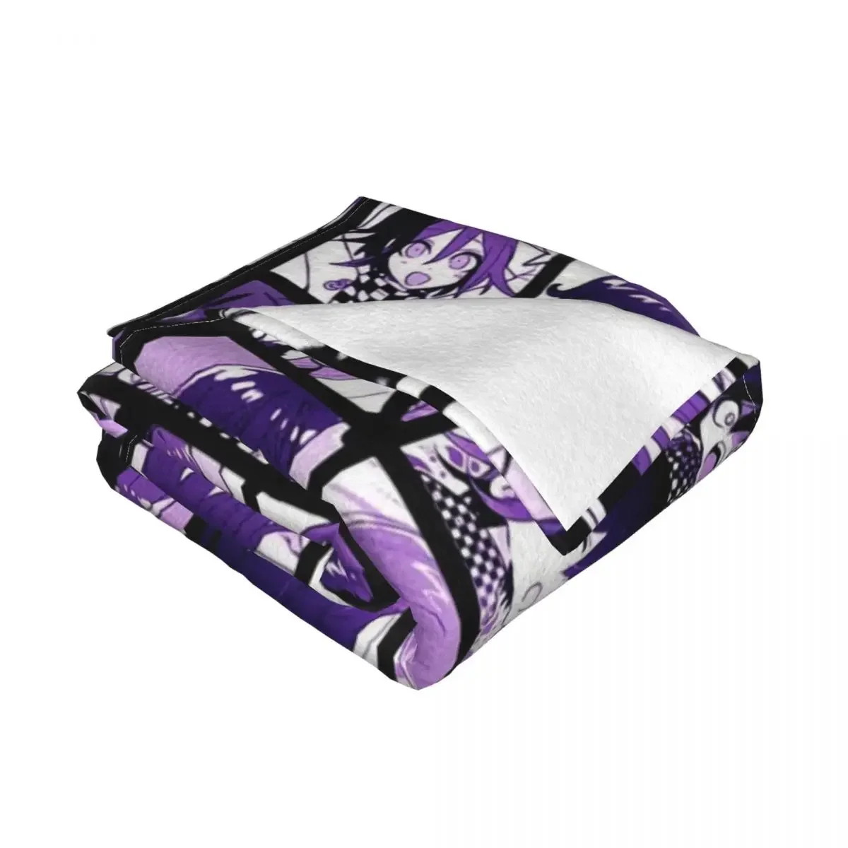 Kokichi Manga Collection (Colored) Throw Blanket Cute Blanket Comfortable Blanket Bed Cover Office Multifunction Travel Blanket