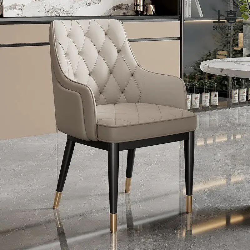 Luxury Modern Dining Chairs Events Kitchen Restaurant Party Designer Dining Chairs Clear Lounge Muebles Entrance Hall Furniture