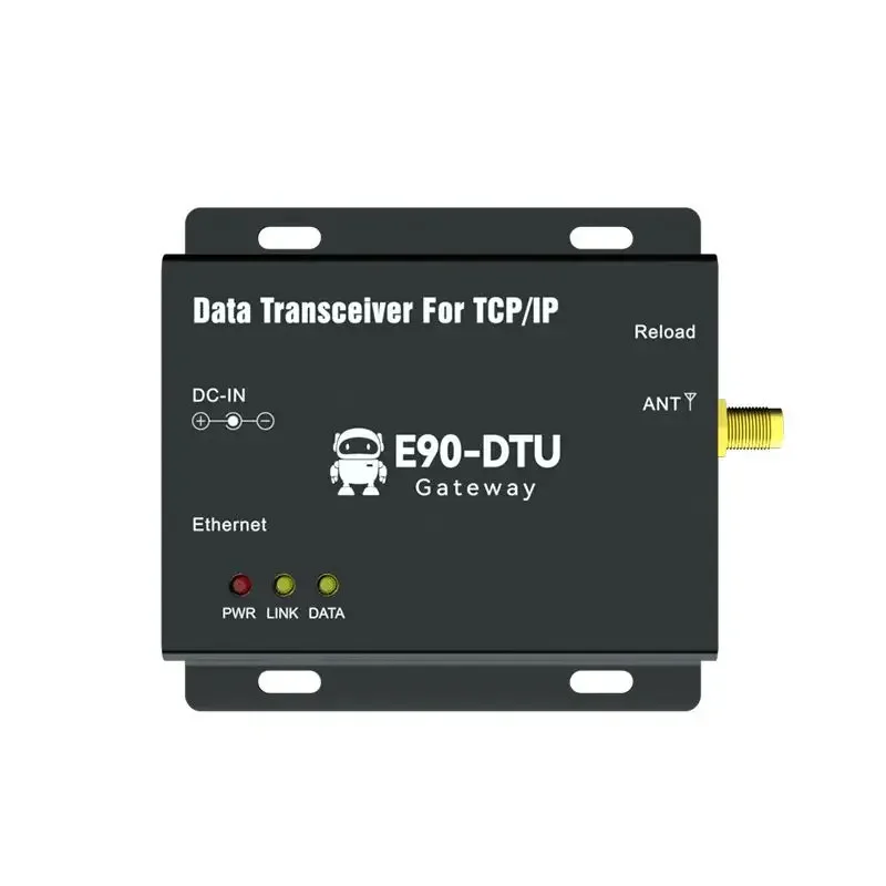 E90-DTU(900SL30-ETH) sx1262 transceiver danych lora 10km dalekiego zasięgu modem przemysłowym Ethernet LoRa radio cyfrowe