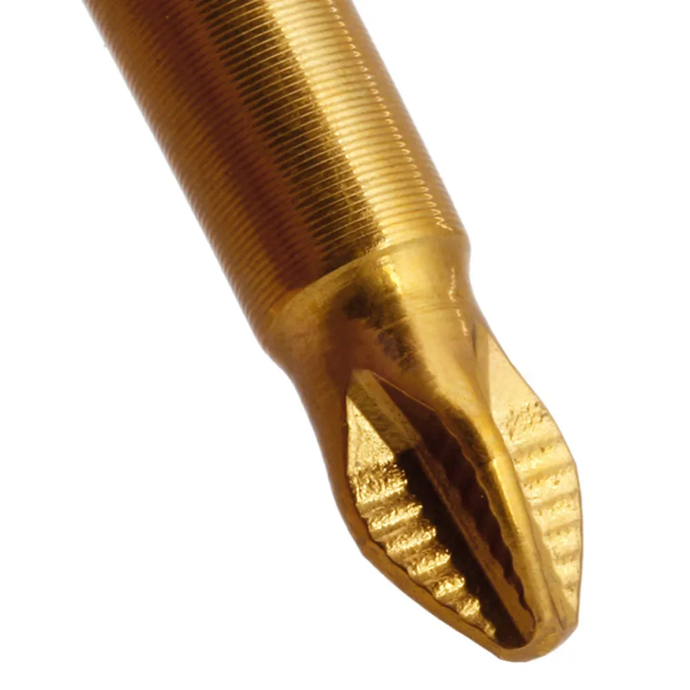 5Pcs Titanium Coated Screwdriver Bit Set PH2 50mm 1/4\