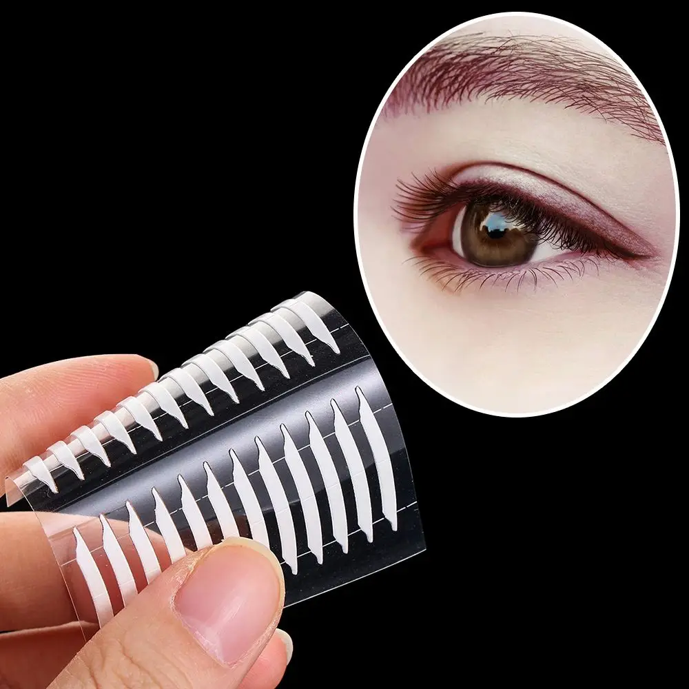 240Pair Transparent Invisible Double Eyelid Tape Self-Adhesive Eyelid Sticker Magic Big Eyes Eyelid Tape Makeup Tool Accessories