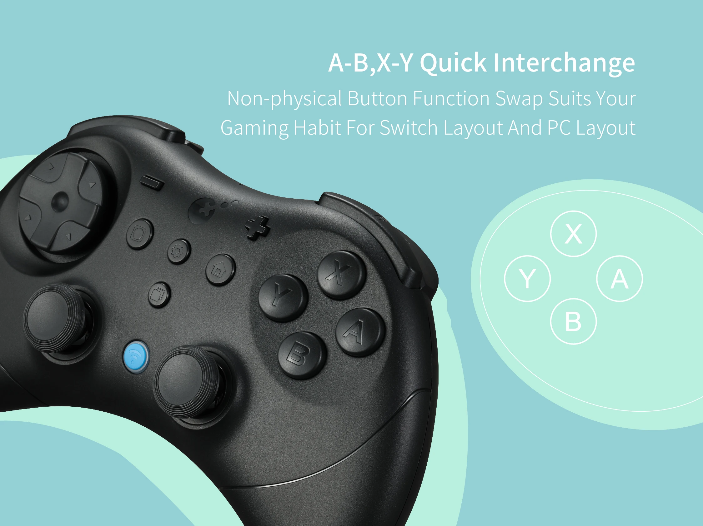 GuliKit Elves 2 Pro Wireless Gaming Controller für Switch 2 Windows Hall Joysticks mit 1000 Hz Gamepad für iOS und Android – Detail 17