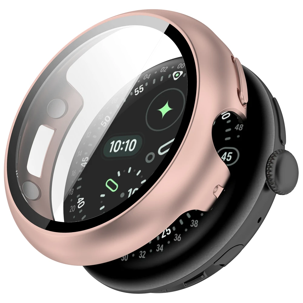 �y�Z�[�����zGoogle Pixel Watch 4 41mm 45mm �p PC �P�[�X �J�o�[�ƃX�N���[���v���e�N�^�[ ���i�� �X�����ی�A�N�Z�T���[