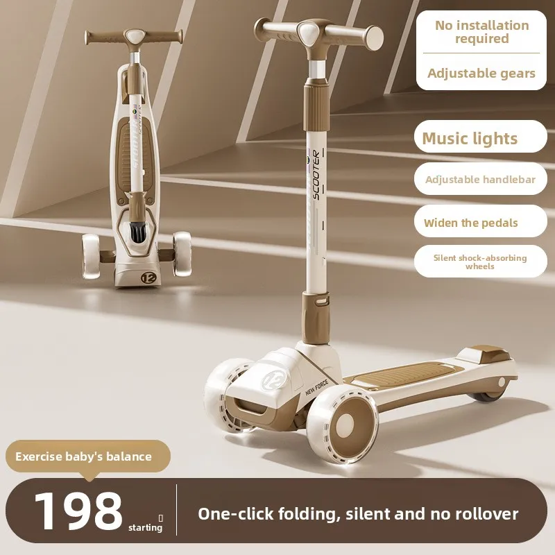 Scooter suitable for boys and girls perfect for developing children sense of balance and encouraging their natural energy