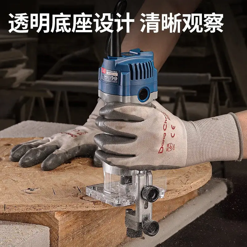

2026 New Trimmer MachineSlotting Tool, D Trimmer Inverted Board Dongcheng Trimmer Machine, Electric Wood Milling Machine