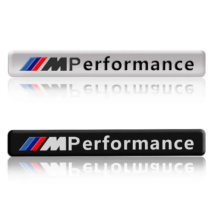 ل BMW M E46 E39 E90 E60 E36 F30 F10 E34 E30 F20 E92 M3 أداء Motorsport شعار سيارة ثلاثية الأبعاد ملصق الألومنيوم شعار شواء شارة #2