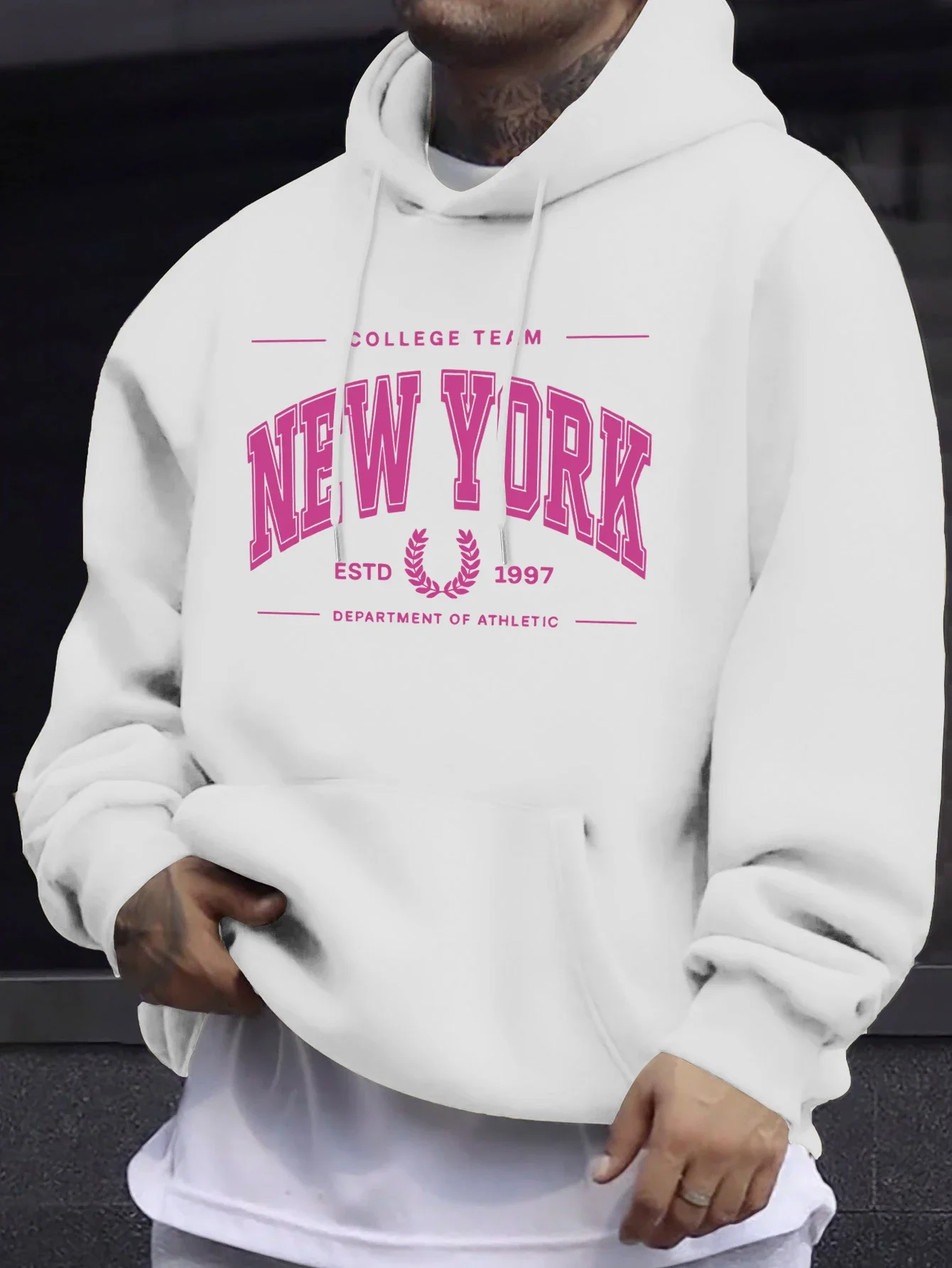 New York Estd 1997 – Vêtements de sport unisexes imprimés, collection automne, décontractés, sweat-shirt polaire