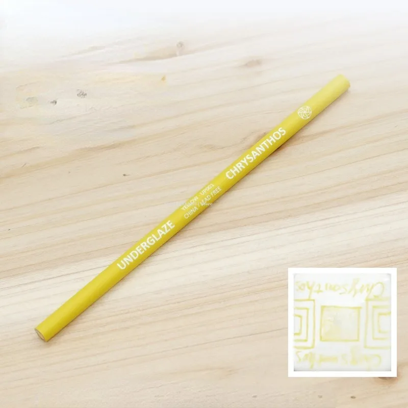 999-1305℃ Lead-free Environmentally Friendly Underglaze Pencil Ceramic Drawing Pen DIY Ceramic Painting Clay Coloring Tool