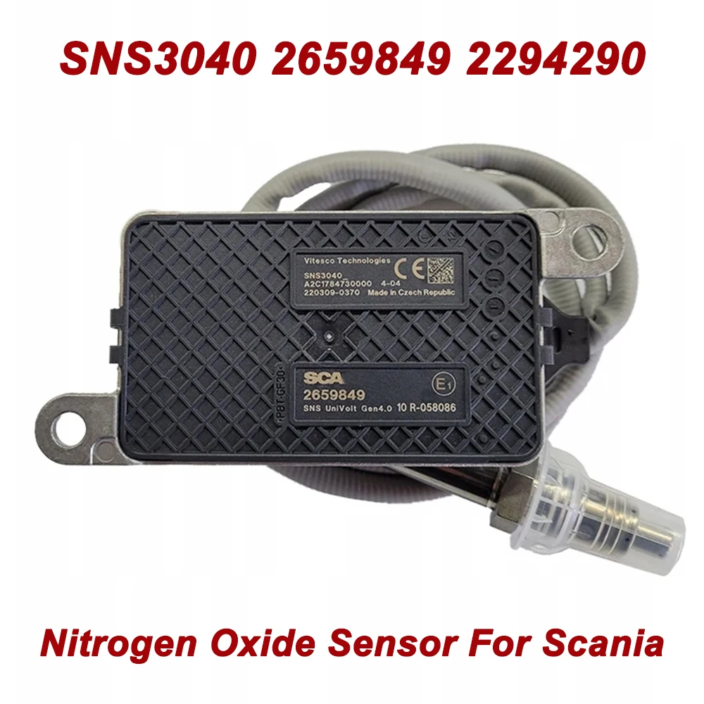 OEM SNS3040 2659849 High Quality NEW Nitrogen Oxide Sensor Nox Sensor For Scania 2294290 2064768 2247380 2296800 2659850