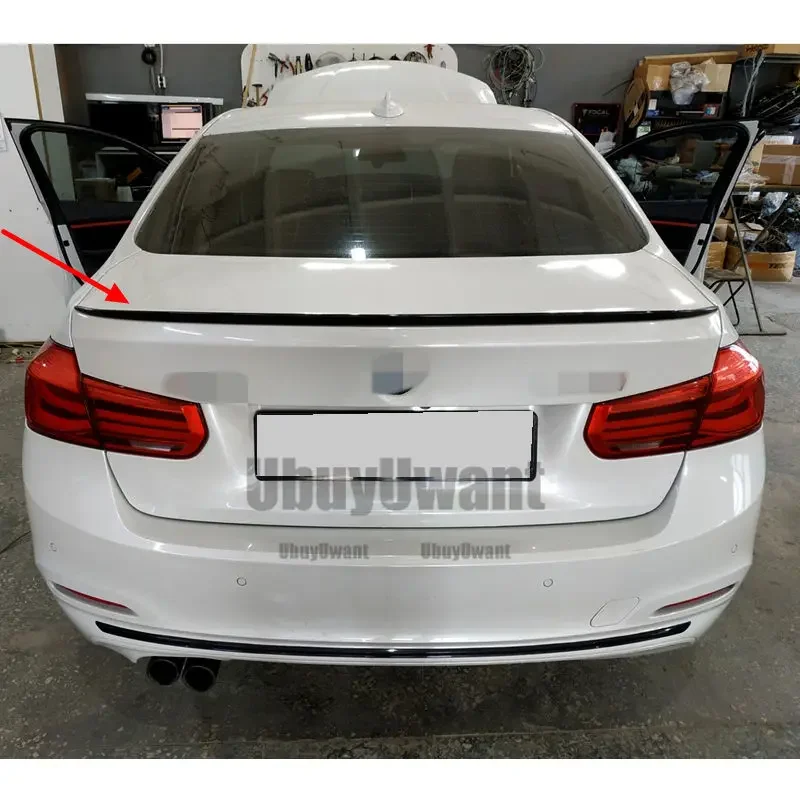 For BMW F30 F35 F80 M3 320i 320li 325li 328i 2012-2018 Spoiler ABS Primer Color tail wing decoration Rear Trunk Spoiler M Style