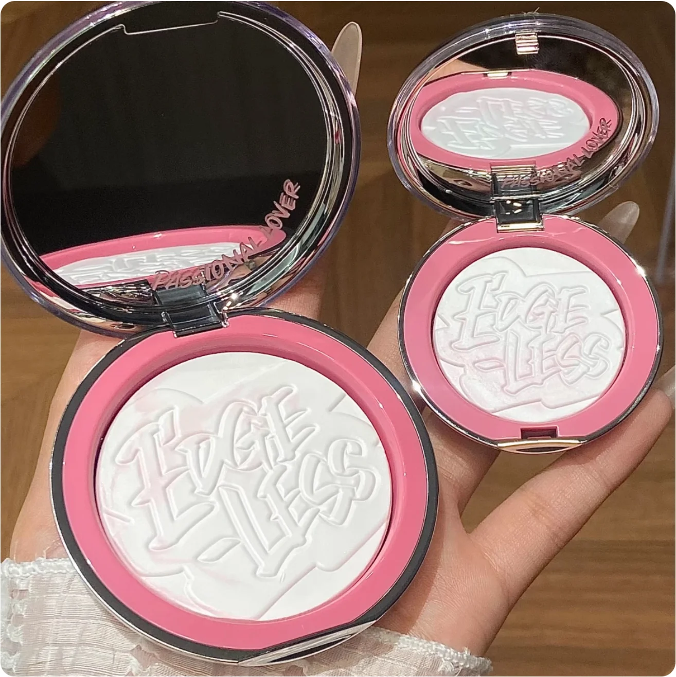 Passional Lover PL Baked Setting Powder 9g 4g Face Makeup Original