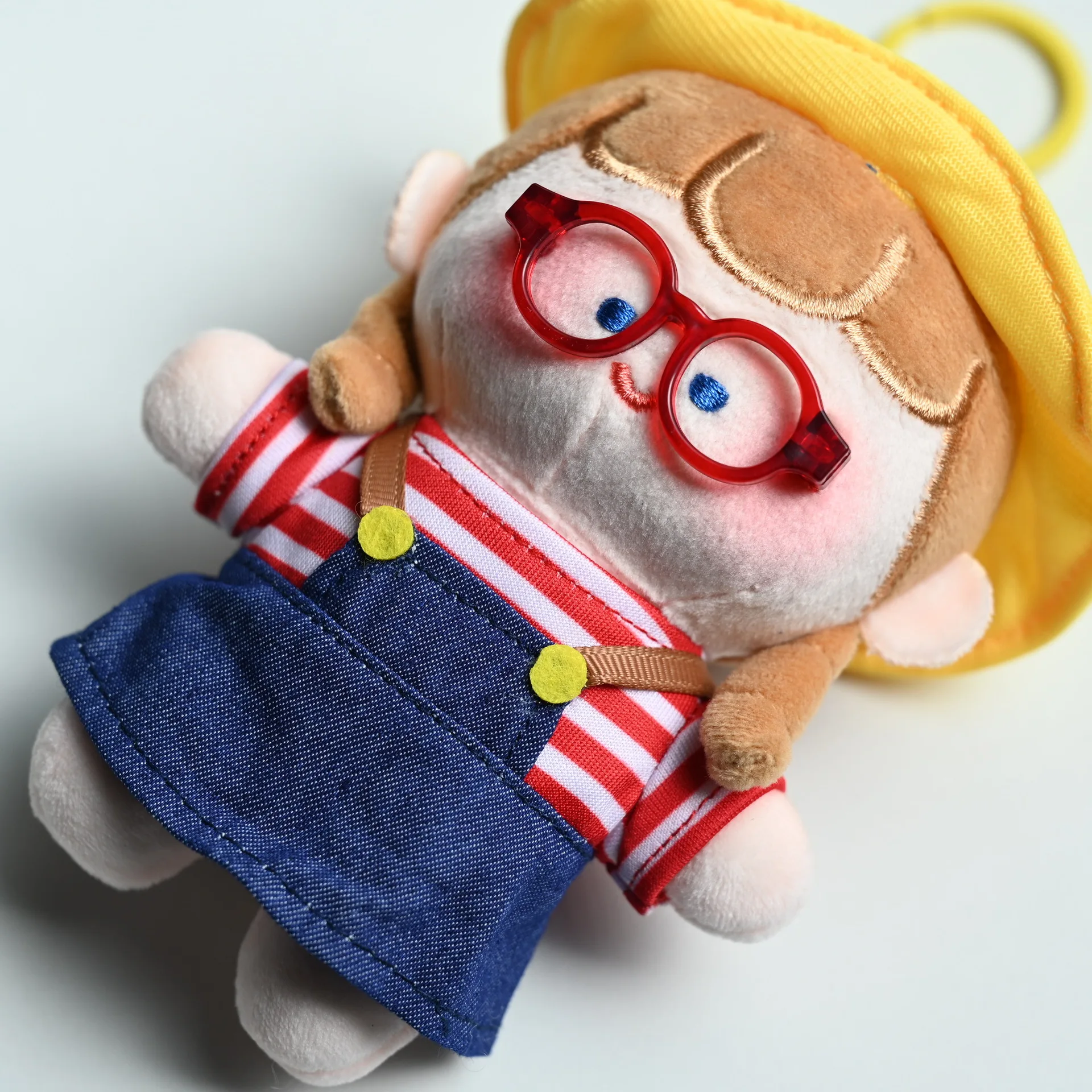 新しいメガネ ランシスター コットン人形 ペンダント かわいい人形 ギフト