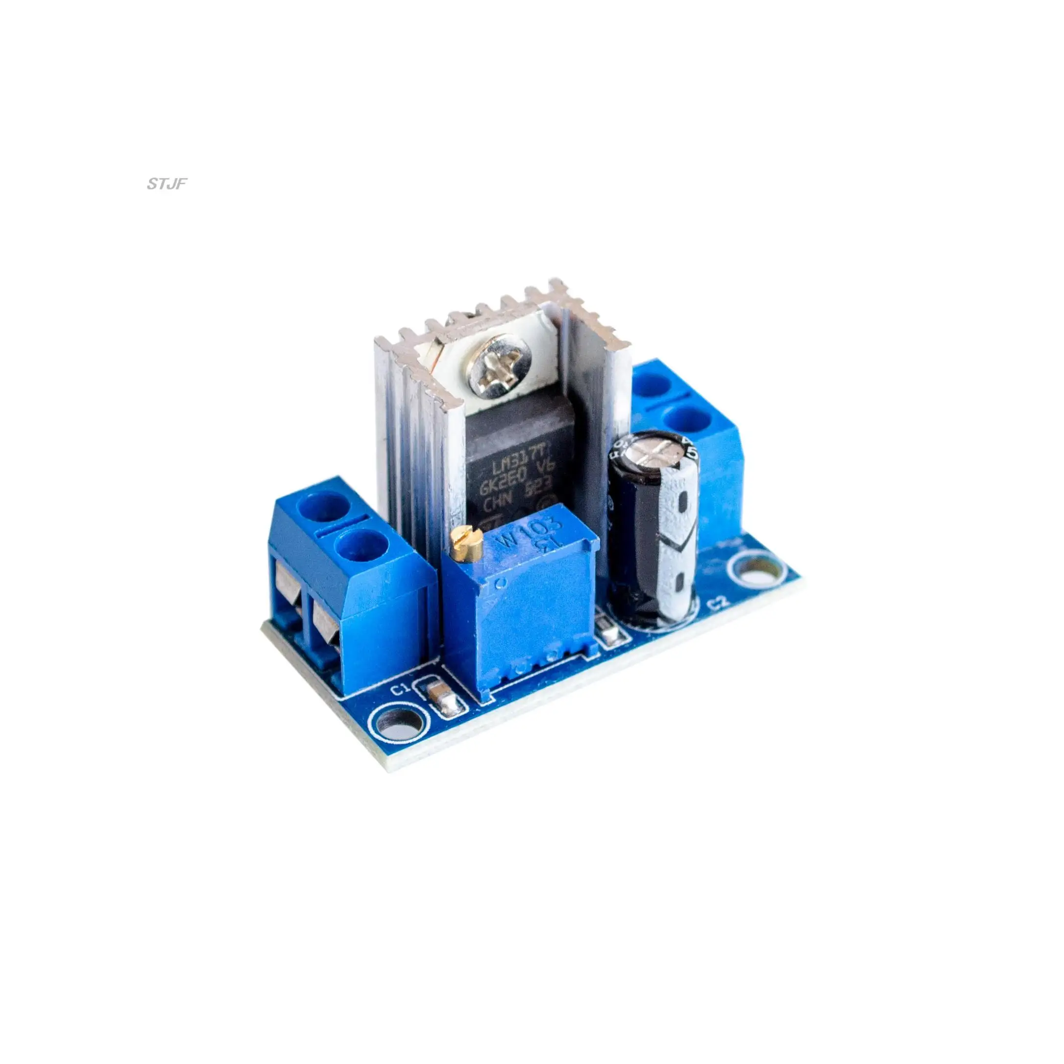 5pcs/lot New LM317 DC-DC step-down DC converter circuit board power supply module