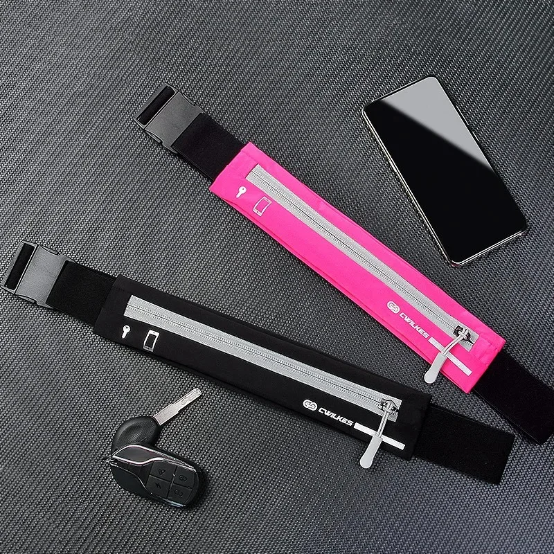 حقيبة حزام الجري حقيبة الخصر للجري للهاتف الخليوي الرياضة حزمة مراوح الرجال النساء حقائب الجيم المخفية المحمول #2