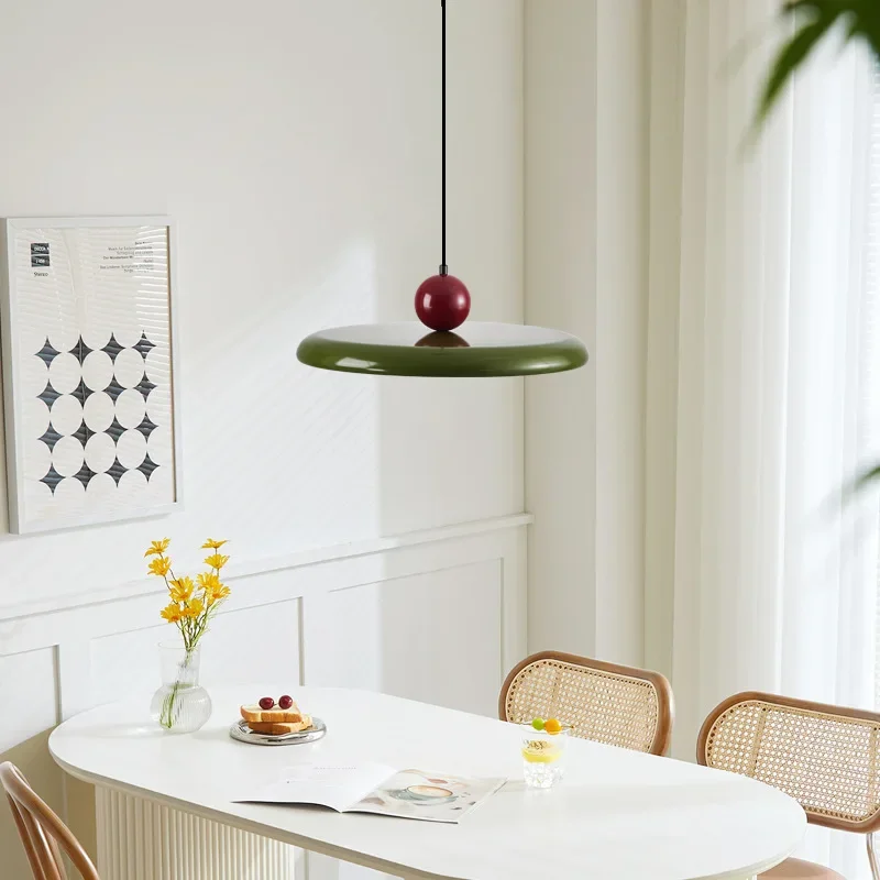 

Современный минималистичный железный подвесной светильник НЛО Ø20/30 см, винтажный потолочный светильник для гостиной, отеля, ресторана, кафе, промышленное освещение