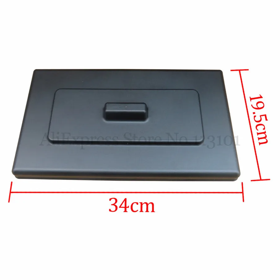 One Rectangle Top Lid New Black Color Plastic Cover Ice Cream Machine Accessories Spare Part For Soft Ice Cream Makers