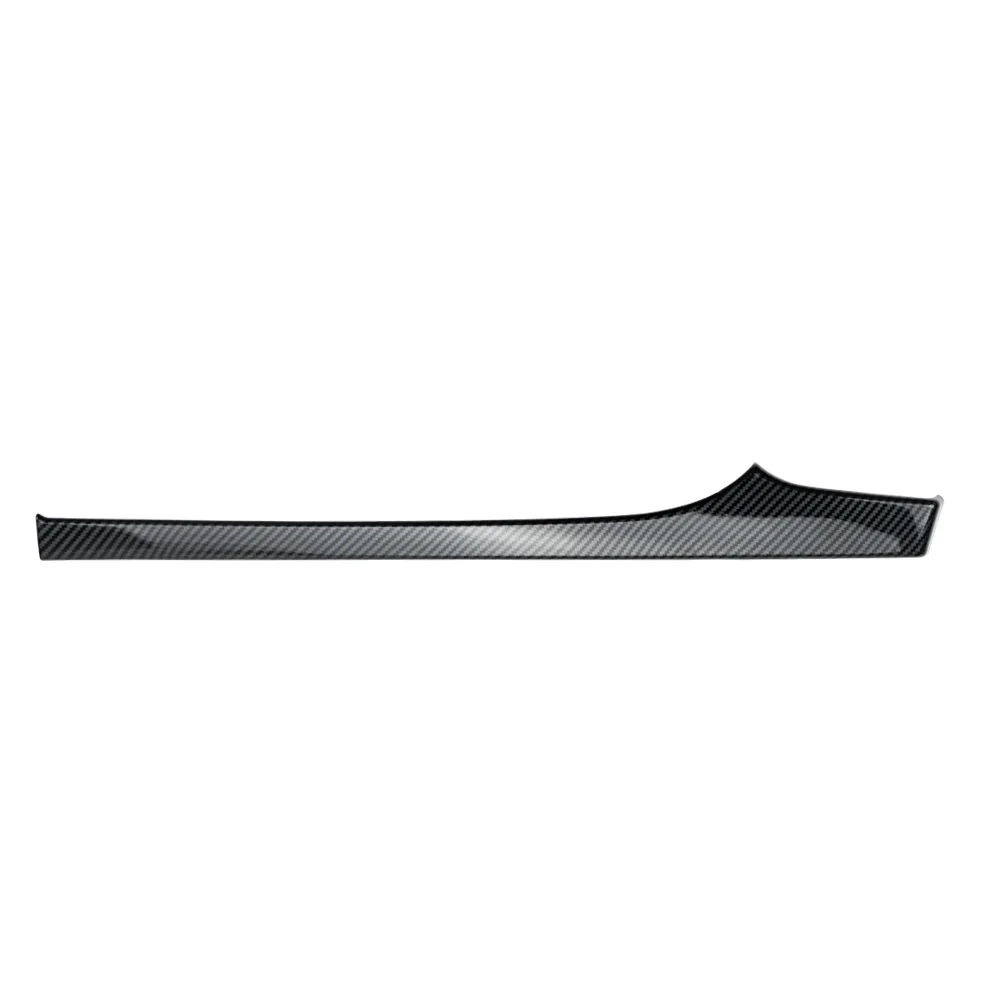 1pc ABS Carbon Fiber Color Co-Pilot Panel Strip Cover Decorative Trim for Toyota Fortuner 2016 2017 2018 2019 2020 2021 2022