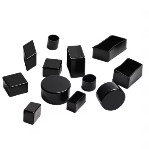 Square Silicone Chair Leg Caps Non-slips Table Foot Dust Cover Socks Floor Protector Pads Pipe Plugs Furniture Leveling Feet - Image 3