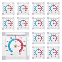 New Temperature Thermometer Window Indoor Outdoor Wall  Garden Home Graduated Disc Measurement Hot Sale