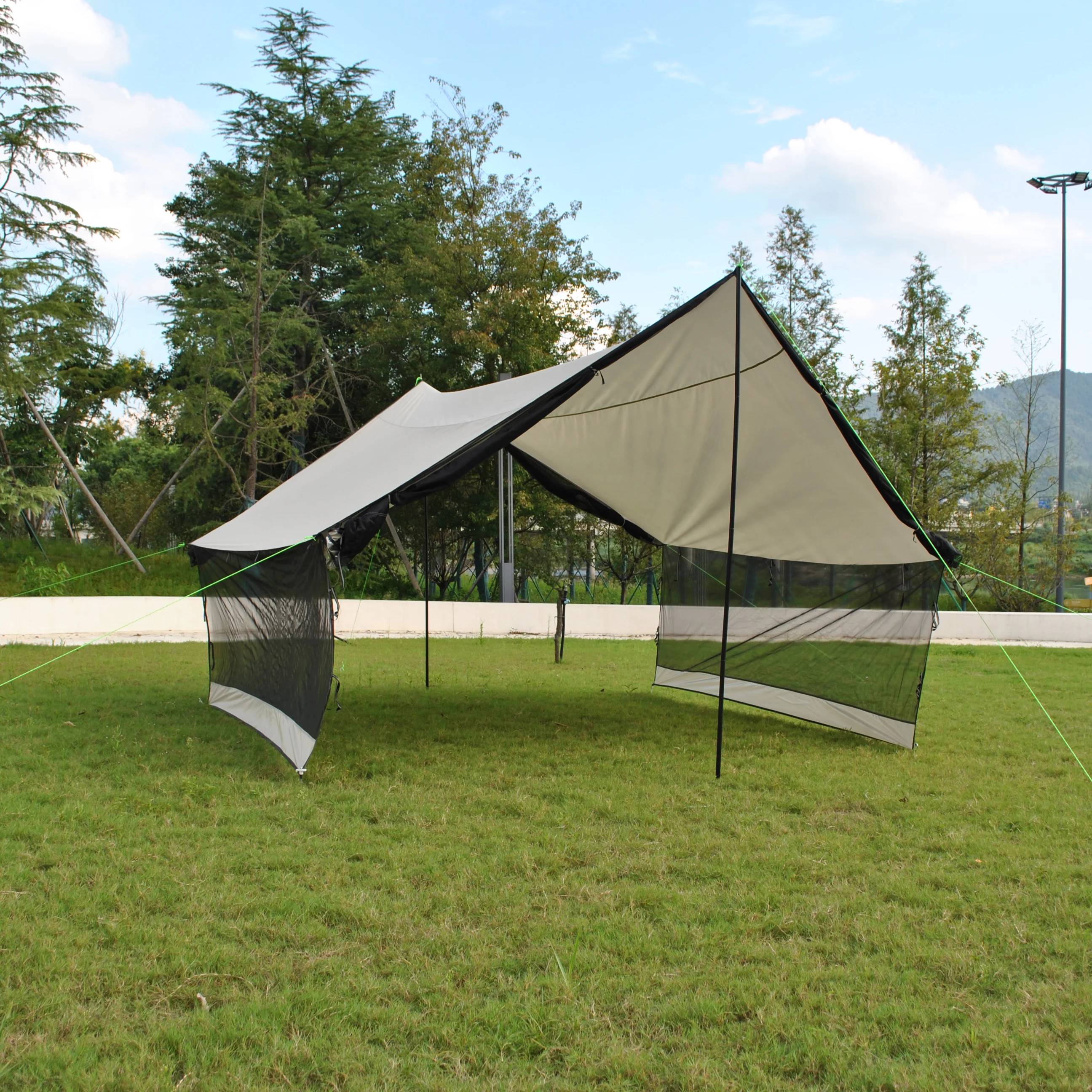 منزل شاشة مسبقًا لزوارق الأرجوحة والنزهات والساحات الخلفية وحقيبة الظهر والتخييم على الشاطئ في الصيف #6