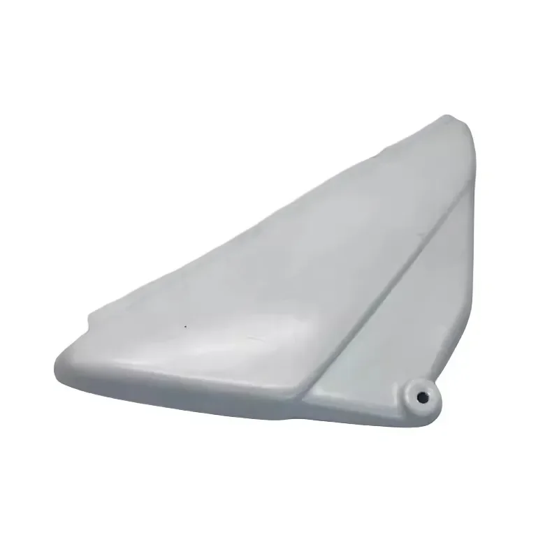 Motorcycle White Unpainted Side Panel Fairing Mudguard Cover Side Cover Protective Decorative Cover for Honda FTR223 FTR 223