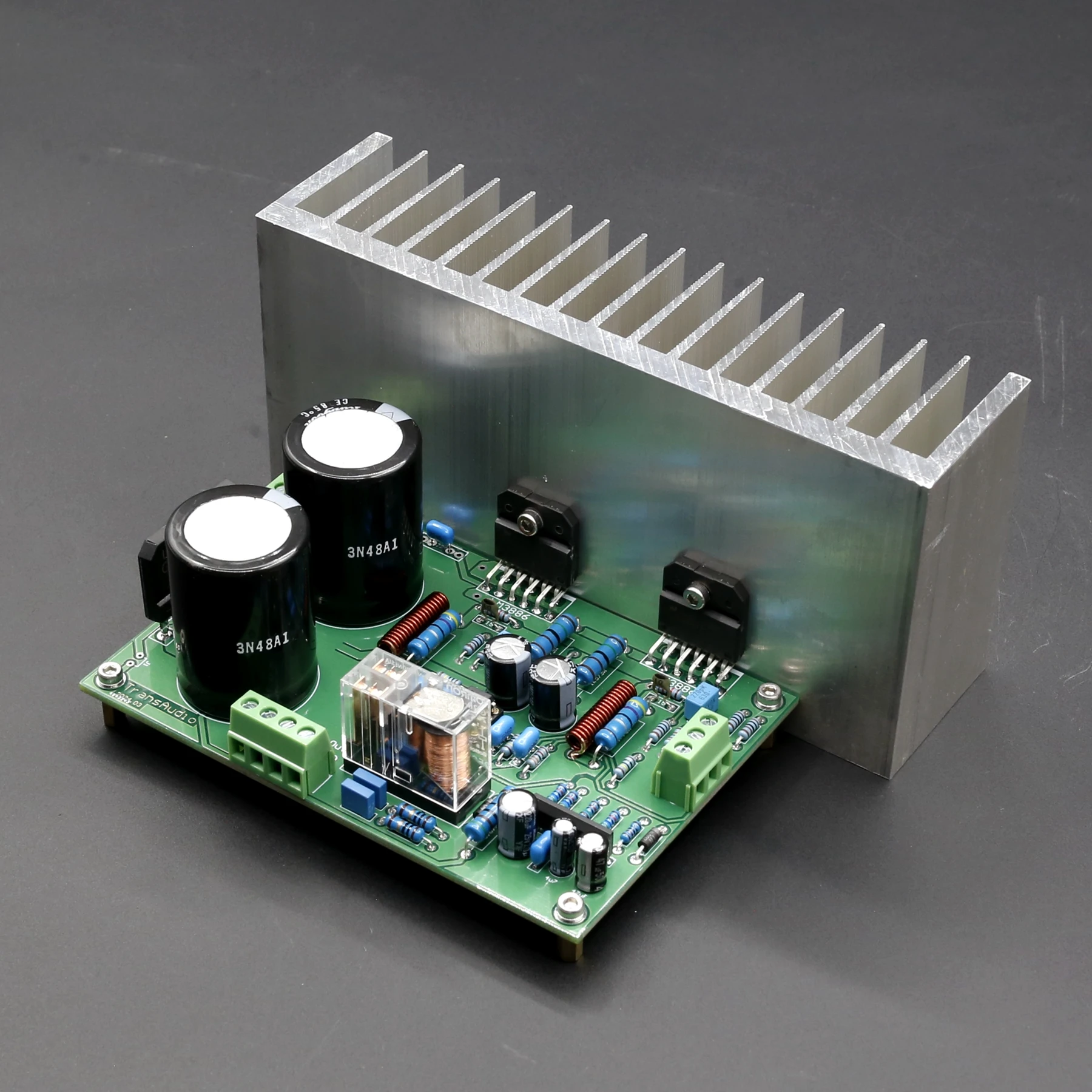 LM3886 dual channel power amplifier finished board