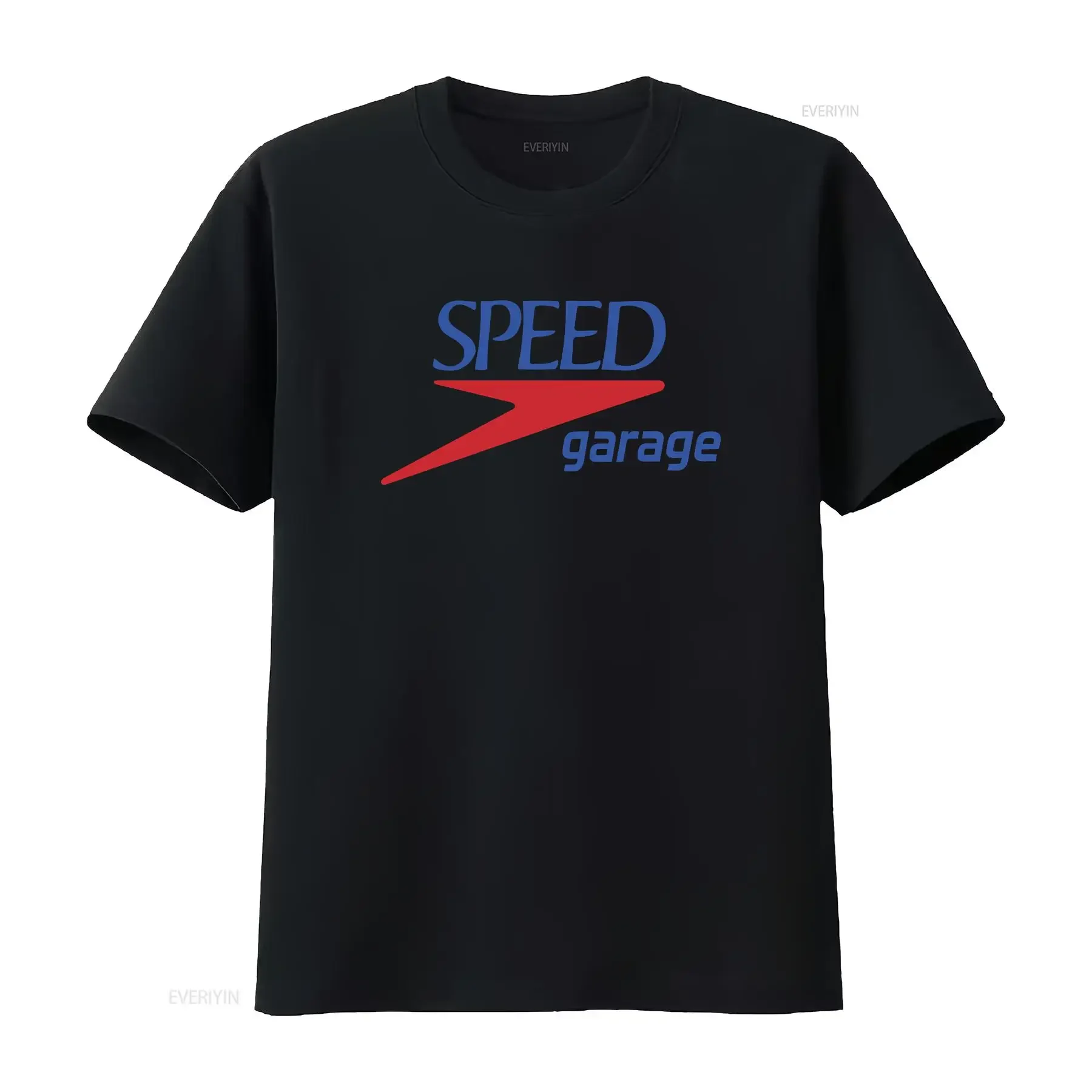 Speed Garage T Shirt  Classic Fit 100 Cotton vintage Washed Stretched fashion Soft streetwear Breathable Stylish Unisex