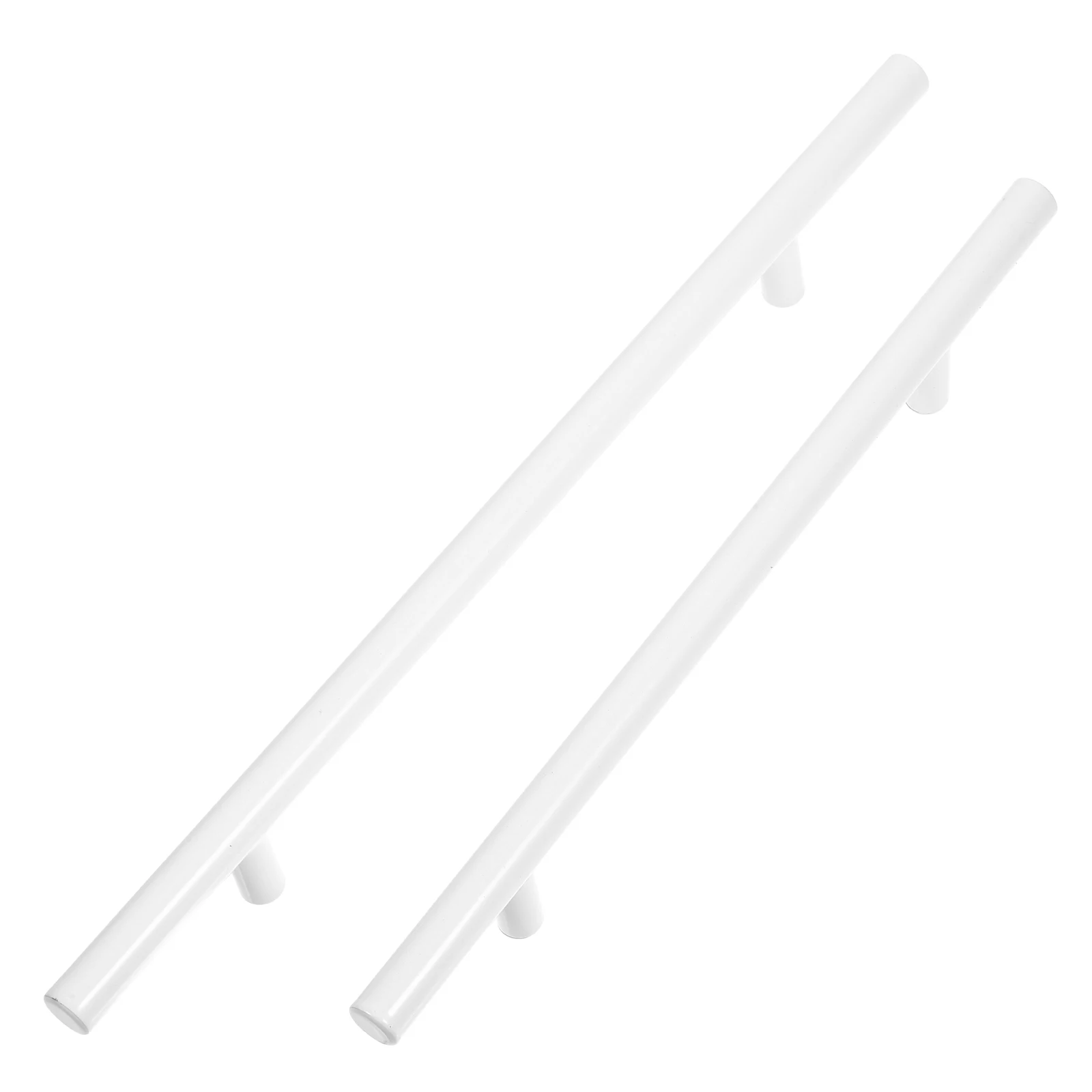 

Flat Cabinet Door Handle Kitchen Cabinets Drawer Hardware Alloy Silver Aluminum Pull