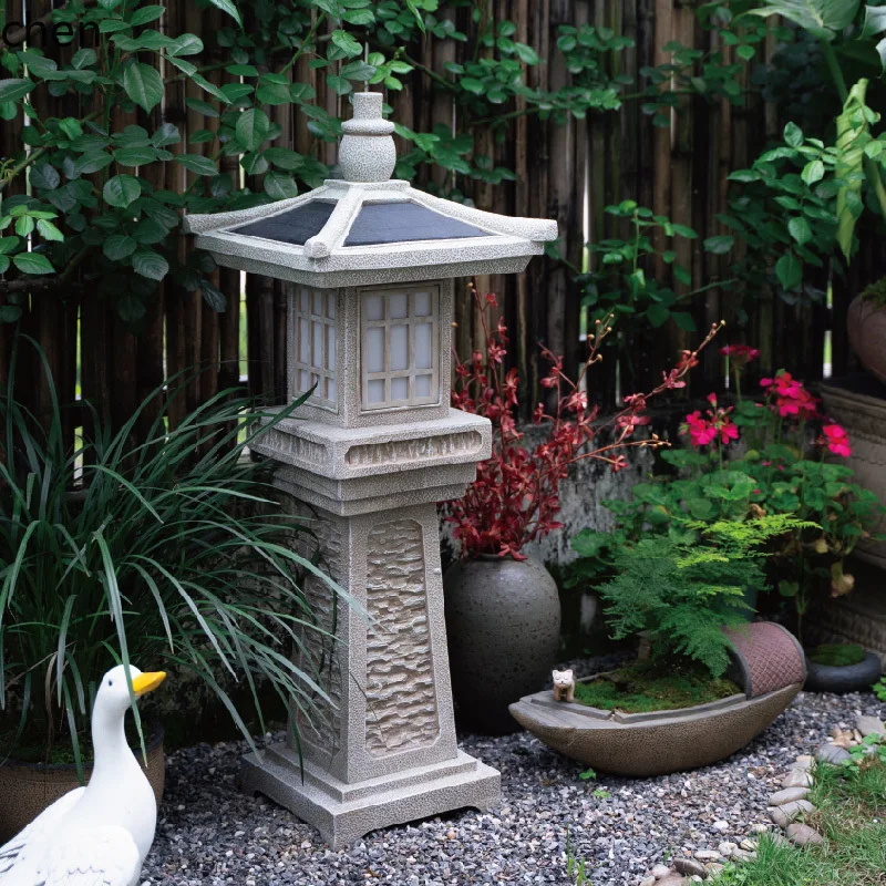 HXL فيلا فناء عتيقة ترتيب المناظر الطبيعية للحديقة الخارجية المناظر الطبيعية الرجعية #4