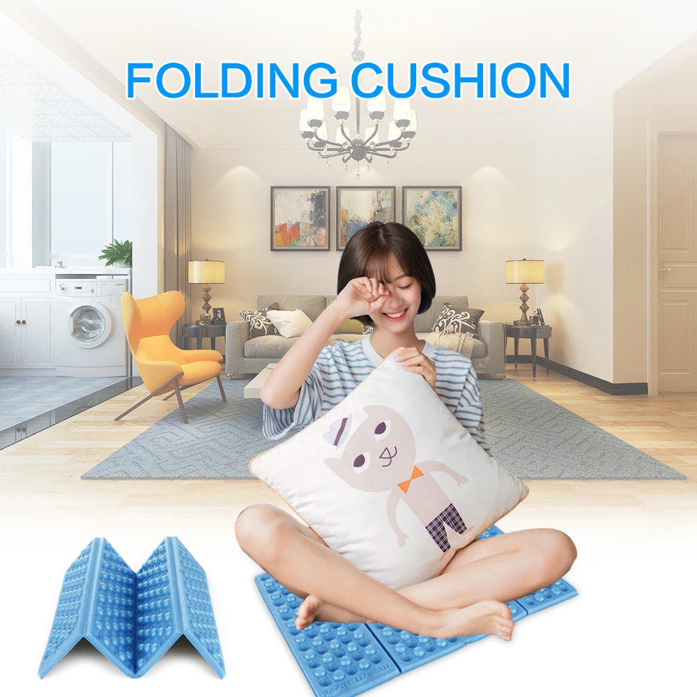 Activities Foldable Kneeling And Seat Cushion For Comfort Portable Lightweight Mini Folding Mat Foam Sitting Pad For Outdoor